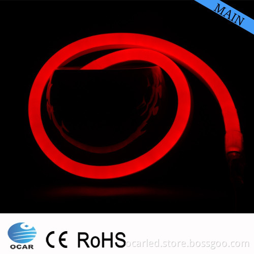 12v underwater led neon rope light for outdoor decoration